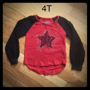 Flapdoodles Girls Fashion Shirt 4T